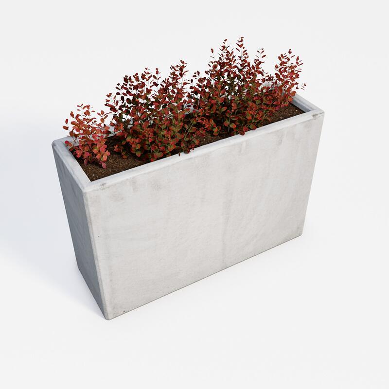 Betonový květináč Linda BDA 120/40/80 Linda natural - fotka 360 č.2