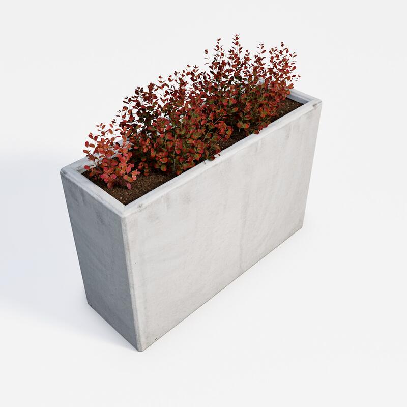 Betonový květináč Linda BDA 120/40/80 Linda natural - fotka 360 č.3