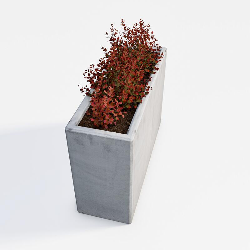 Betonový květináč Linda BDA 120/40/80 Linda natural - fotka 360 č.5