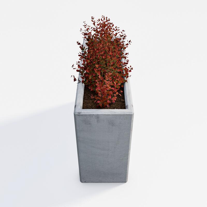 Betonový květináč Linda BDA 120/40/80 Linda natural - fotka 360 č.6