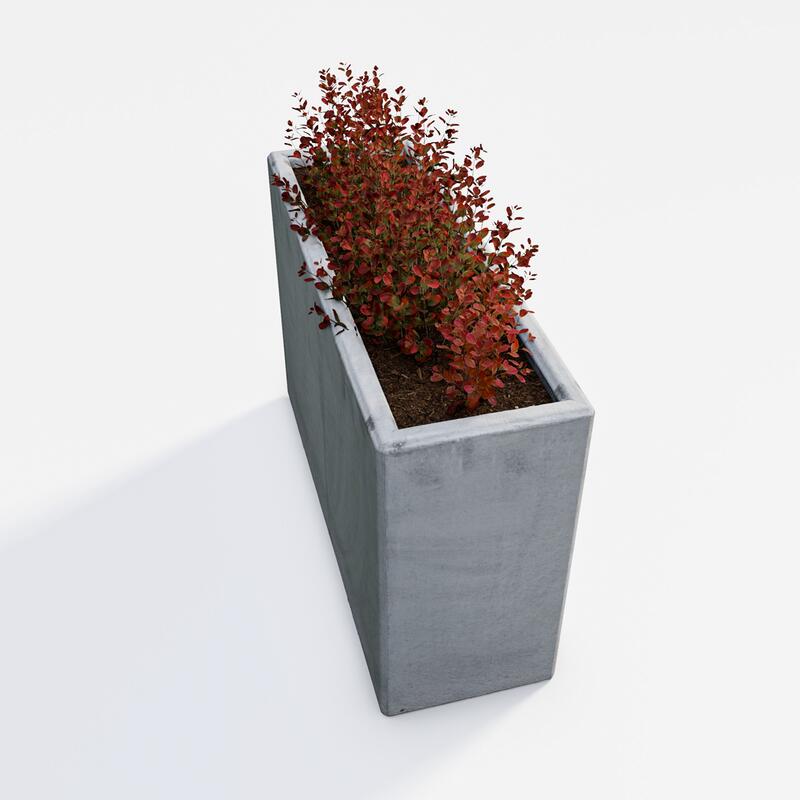 Betonový květináč Linda BDA 120/40/80 Linda natural - fotka 360 č.7