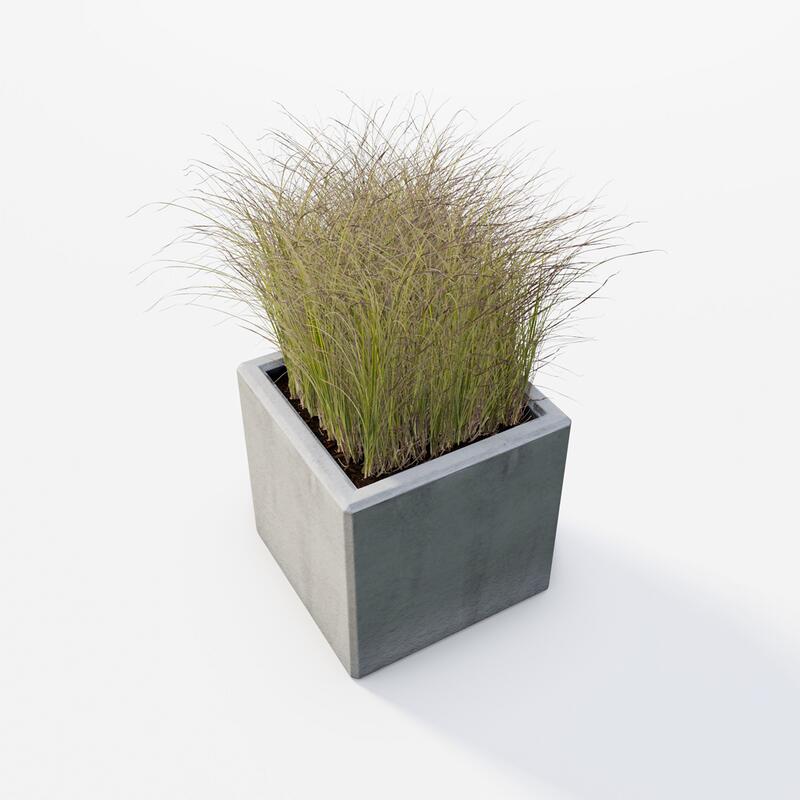 Betonový květináč Nela BDA 40/40/40 Nela natural - fotka 360 č.14