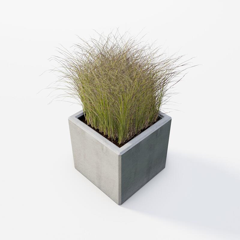 Betonový květináč Nela BDA 40/40/40 Nela natural - fotka 360 č.15