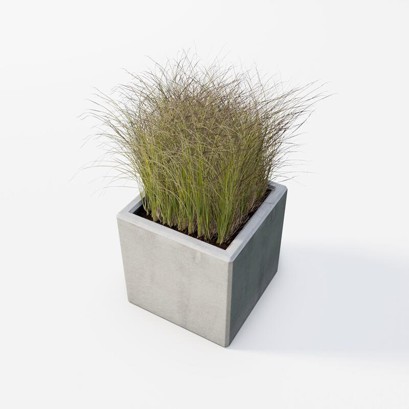 Betonový květináč Nela BDA 40/40/40 Nela natural - fotka 360 č.16