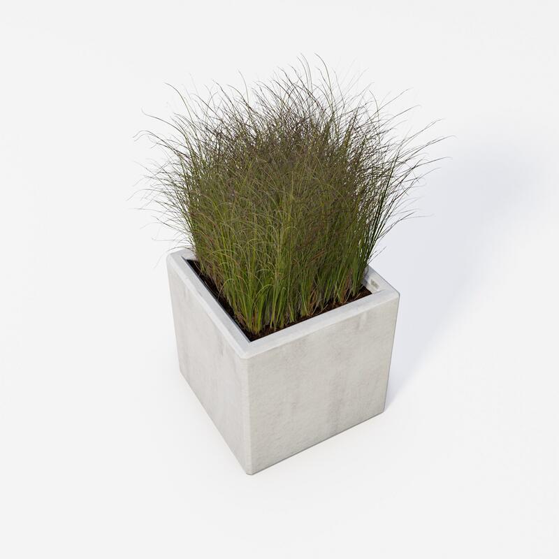 Betonový květináč Nela BDA 40/40/40 Nela natural - fotka 360 č.20