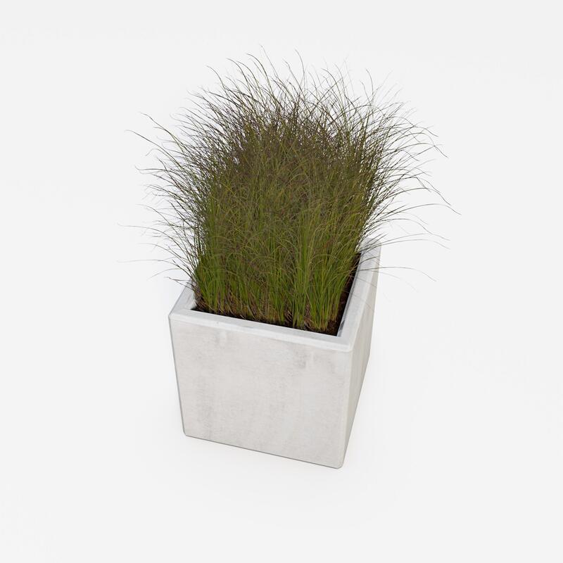 Betonový květináč Nela BDA 40/40/40 Nela natural - fotka 360 č.23