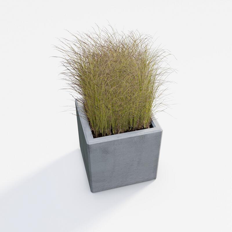 Betonový květináč Nela BDA 40/40/40 Nela natural - fotka 360 č.7