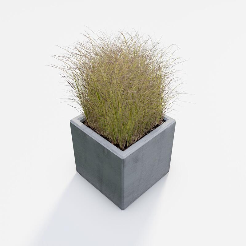 Betonový květináč Nela BDA 40/40/40 Nela natural - fotka 360 č.9